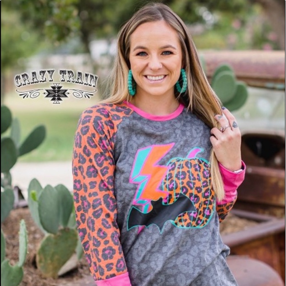 Crazy Train FALL TOP!  Too cute!